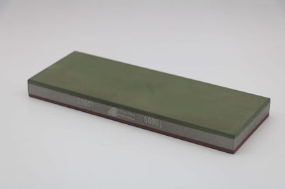 Double-Sided Resin Diamond Sharpening Stone 8 Inch Whetstone Knife Sharpener 8" x 3", for Sharpening High Speed Steel, Special Steel, for Both Household and Professional Use (2500/5000 Grit)