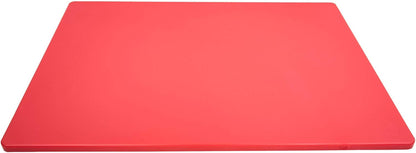 Thirteen Chefs Plastic Cutting Board - 18 x 12 x 0.5 Inch, Professional Grade HDPE, NSF Approved, Large Size and Dishwasher Safe