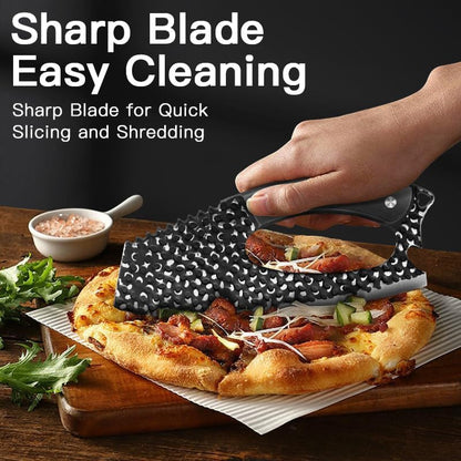 Meat Cleaver,8.6 inch Kitchen Knife Stainless Steel 420,Sharp Blade Easy Cleaning for Home Kitchen & Restaurant,Lightweight and portable,Gray