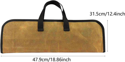 Knife Roll Bag Multifunction Portable Knives Pouch for Travel Cooking Picnic