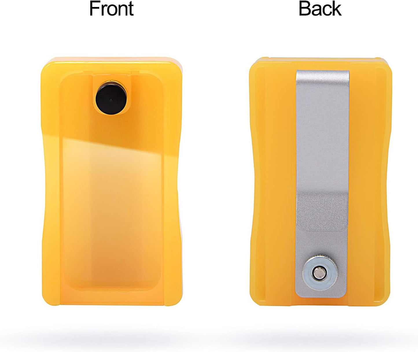 NEWISHTOOL Blade Disposal Container Storage Box, Safety to Dispose of Most 9mm 18mm Snap Off Utility Knife Blades, Portable Plastic Blades Breaker Bank with Magnet and Clip