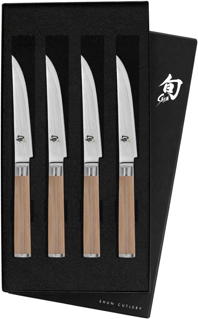 Shun Classic 4 Pc Steak Knife Boxed Set