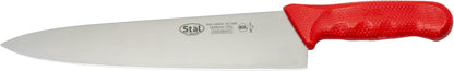 Winco 10" Commercial-Grade Chef's Knife with German Steel Blade, Blue