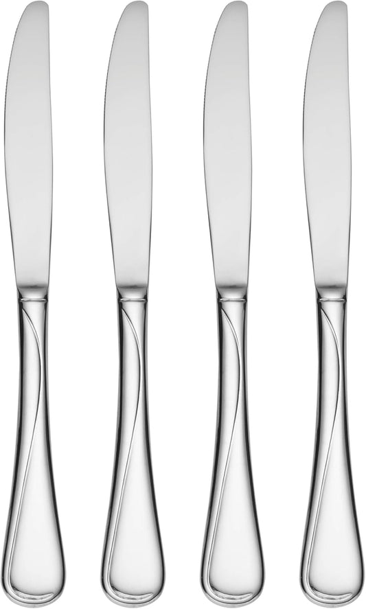 Oneida Flight Steak Knives, Set of 4, Silver