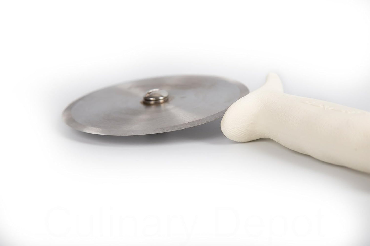 Dexter-Russell 4" Pizza Cutter, P177A-4PCP | SANI-SAFE Series, Stainless Steel Blade with Slip-Resistant Polypropylene Handle | Heavy-Duty Rotary Cutter for Pizza, Pastry & More | Made in USA