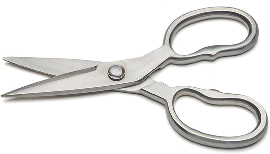 Heavy Duty Kitchen Scissors - Multipurpose Forged Stainless Steel Scissors for Meat, Chicken, Fish, and Herbs - 8.25 Inch Kitchen Shears that Come Apart for Easy Cleaning by Kings County Tools