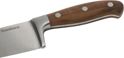 Bloomhouse - Two Time Oprah's Favorite Things Winner - 5" Utility Boning Kitchen Knife German Stainless Steel Blade w/Forged Italian Olive Wood Handle Full Tang for Meat Poultry & Precision Cutting