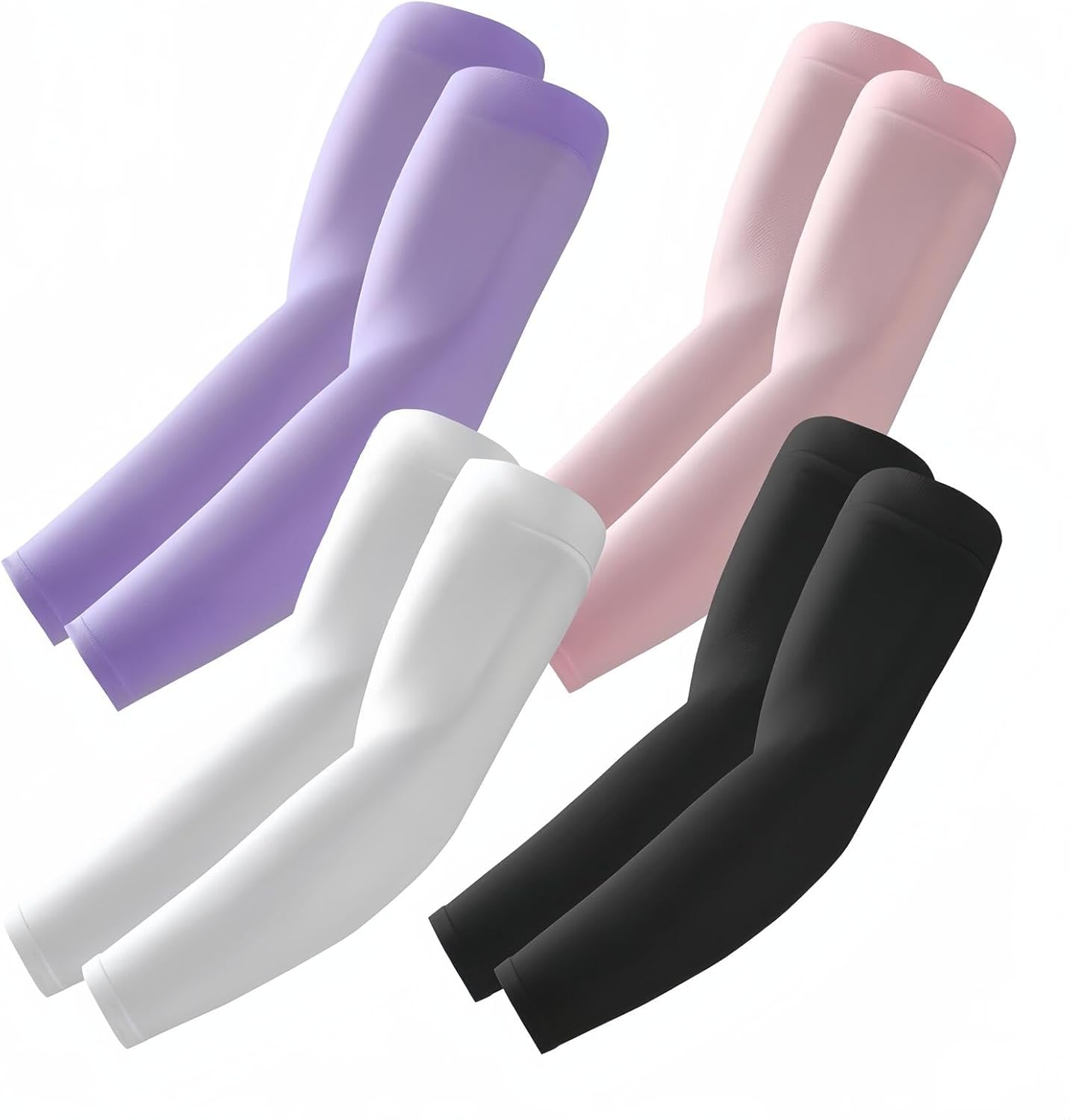ROXUN Arm Sleeves, Cooling UV Sun Protection Sports Compression for Men/Women - Colors A