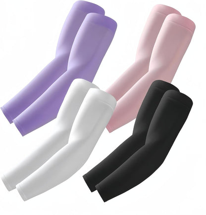 ROXUN Arm Sleeves, Cooling UV Sun Protection Sports Compression for Men/Women - Colors A