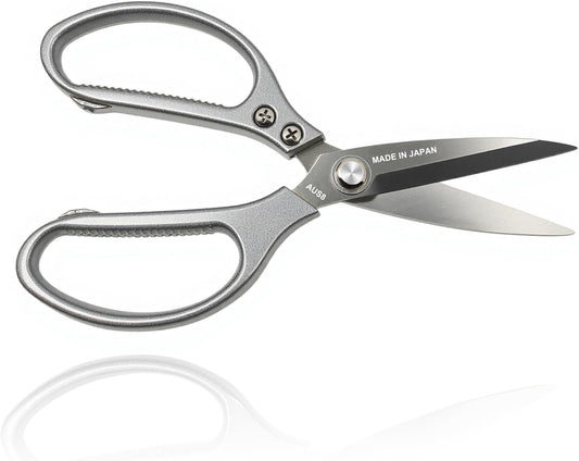 TONMA Kitchen Scissors All Purpose MADE IN JAPAN Industrial Grade Heavy Duty Kitchen Shears for Food, Multipurpose Cooking and Herb Scissors with Ergonomic Handles