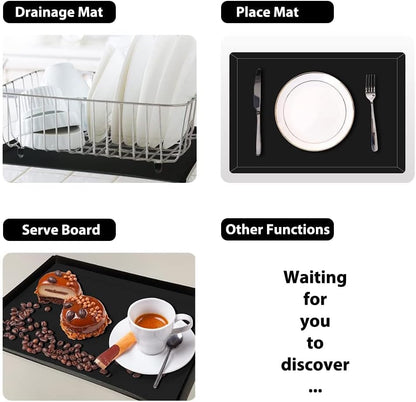 WK Flexible Plastic Cutting Boards Mats for Kitchen, Flexible Non Slip Cutting Mat, Thin Cutting Sheets, BPA Free, Dishwasher Safe, Multi Sizes