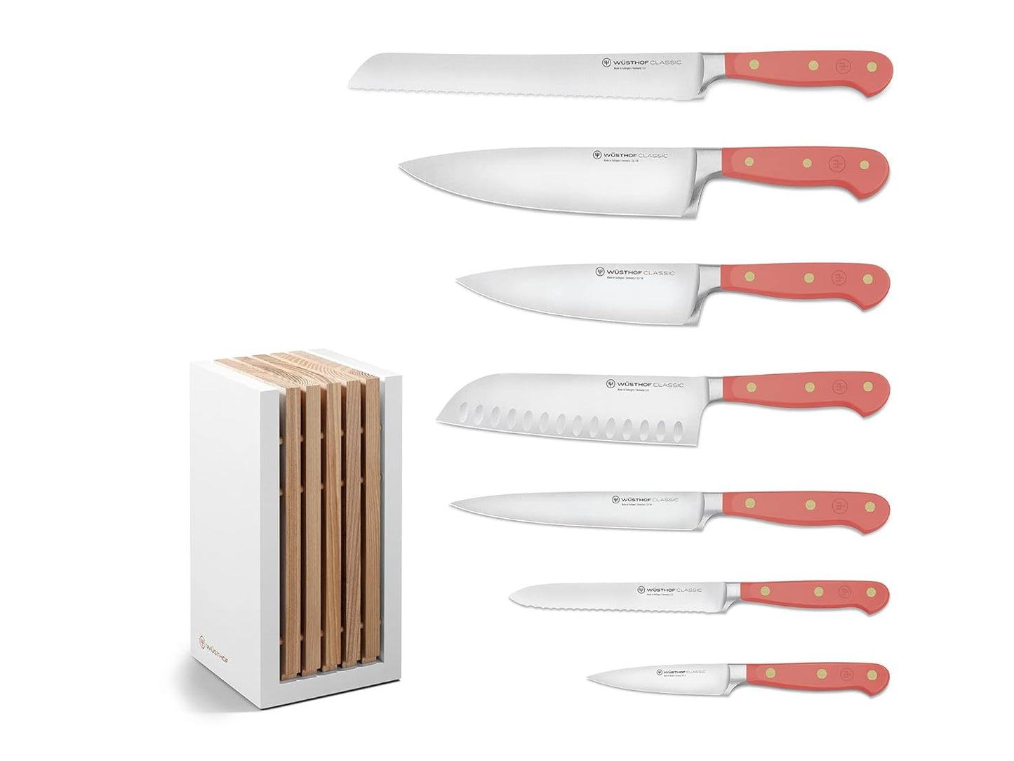 WÜSTHOF Classic Wild Blueberry 8-Pc Knife Block Set