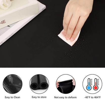 Gartful Extra Large Transparent Silicone Mat, Countertop Protector, 25.2 x 17.7 inches Silicone Sheet for Crafts Resin Jewelry Casting Mat Pad Nonstick Table Placemat