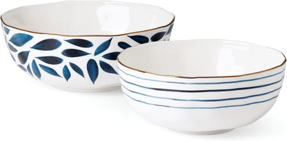 Lenox 895698 Blue Bay 2-Piece Glass Cutting Board Set