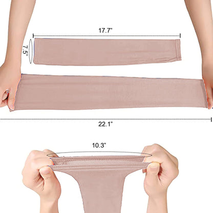 amokk Long Arm Sleeves for Women Cooling UV Sun Protection Sleeves to Cover Arms Gardening Sleeves