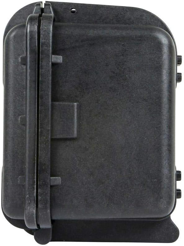 Monoprice Weatherproof/Shockproof Hard Case - Black Ip67 Level Dust and Water Protection Up to 1 Meter Depth with Customizable Foam, 10" x 9" x 7", 6.6 Liter