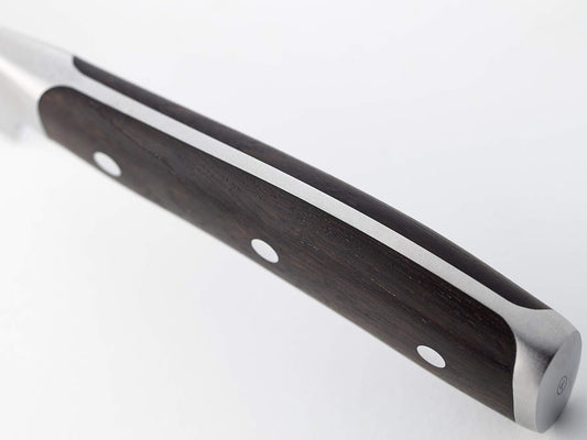 Wusthof IKON Honing Steel, 10", Brown