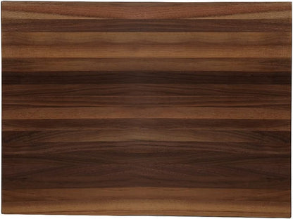 CONSDAN Walnut Cutting Board for Kitchen, USA Grown Hardwood, 20 x 15, with Invisible Inner Handle, Prefinished with Food-Grade Oil, Suitable for Kitchen Edge Grain, 1" Thick