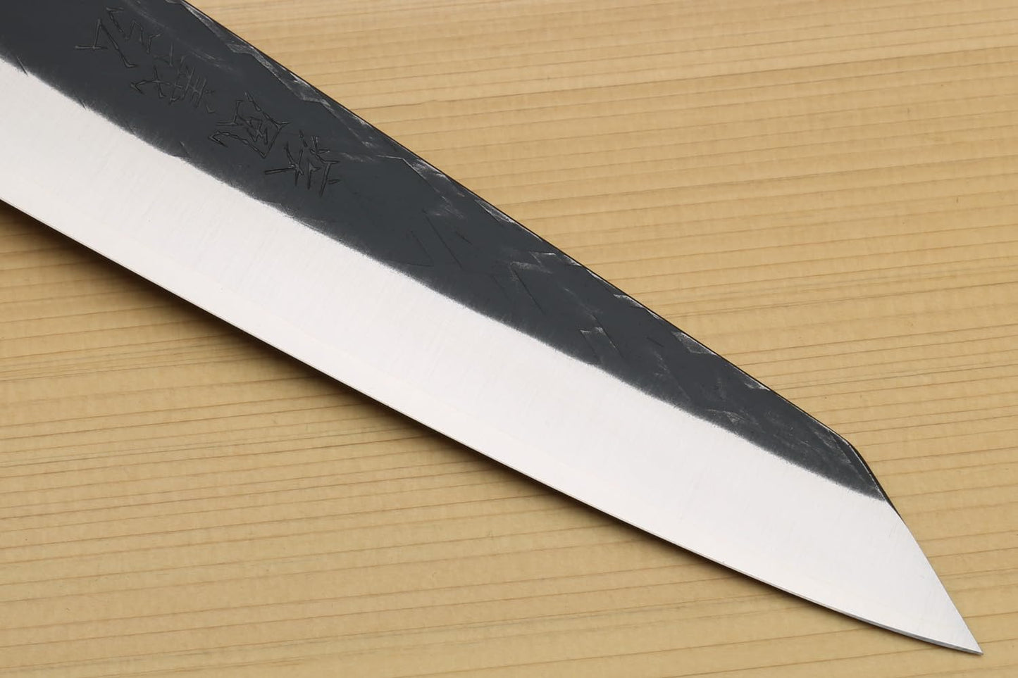 Yoshihiro Kurouchi Stainless Clad High Performance SLD Japanese Petty-Kiritsuke Knife (6" (150mm) & Saya Cover)