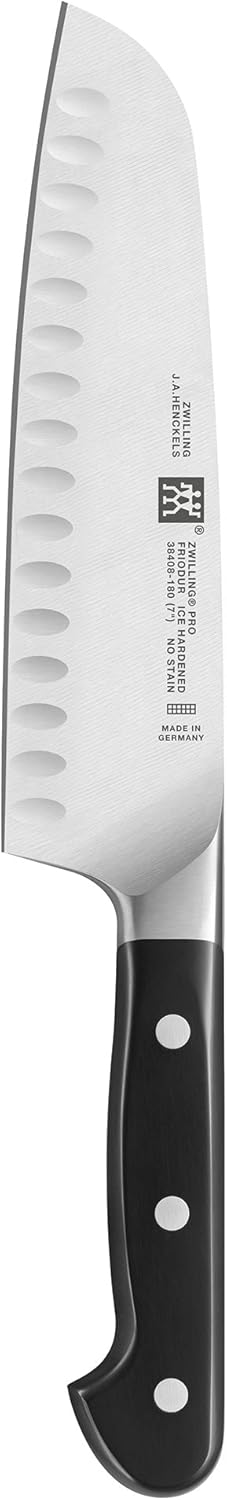 ZWILLING Pro 7-inch Hollow Edge Santoku Knife