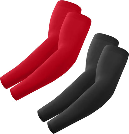 ROXUN Arm Sleeves, Cooling UV Sun Protection Sports Compression for Men/Women - Colors A