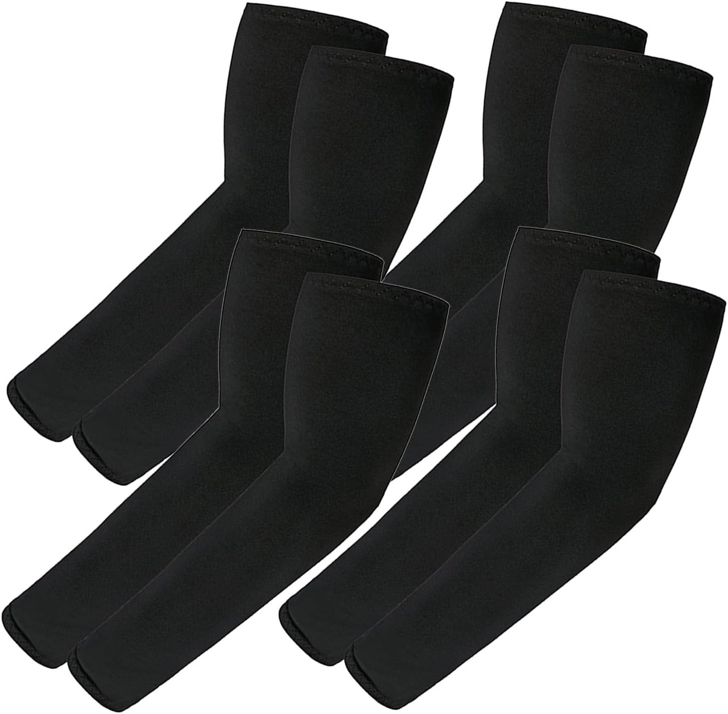 Sun Protection Compression Arm Sleeves Cooling UV Sleeves for Men Women