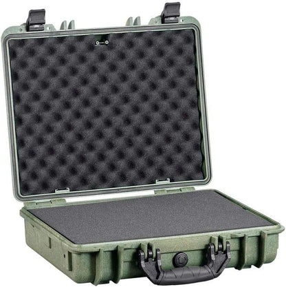 Monoprice Weatherproof/Shockproof Hard Case - Black Ip67 Level Dust and Water Protection Up to 1 Meter Depth with Customizable Foam, 10" x 9" x 7", 6.6 Liter