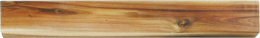 Messermeister Knife Magnet Bar, Acacia - Holds Up to 10 Knives - Easily Mounts to Wall & Includes Hardware + Mounting Instructions - 17 3/4"