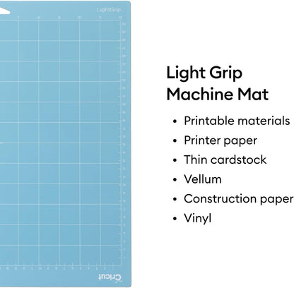 Cricut Cutting Mat Variety Pack (8 Count, 12in x 12in) - for Explore & Maker Machines - Includes 4 StandardGrip, 2 LightGrip, 2 StrongGrip