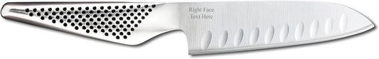 Global GS-90 5" Hollow Ground Santoku Knife