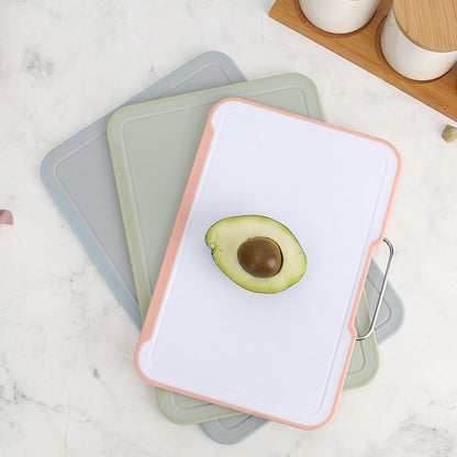 3-Piece Colorful Cutting Board Set with Stand | Color-Coded | Non-Slip | Dishwasher Safe | Durable Large Food Chopping Boards