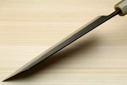 Yoshihiro Kurouchi Stainless Clad High Performance SLD Japanese Petty-Kiritsuke Knife (6" (150mm) & Saya Cover)