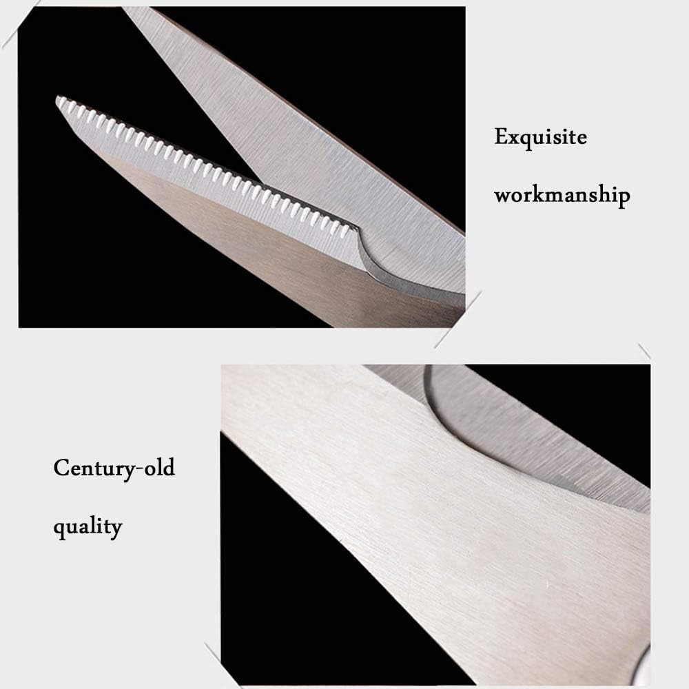 Poultry Shears, Heavy Duty Kitchen Scissors, Multifunction Shears Apart Stainless for Cutting Chicken