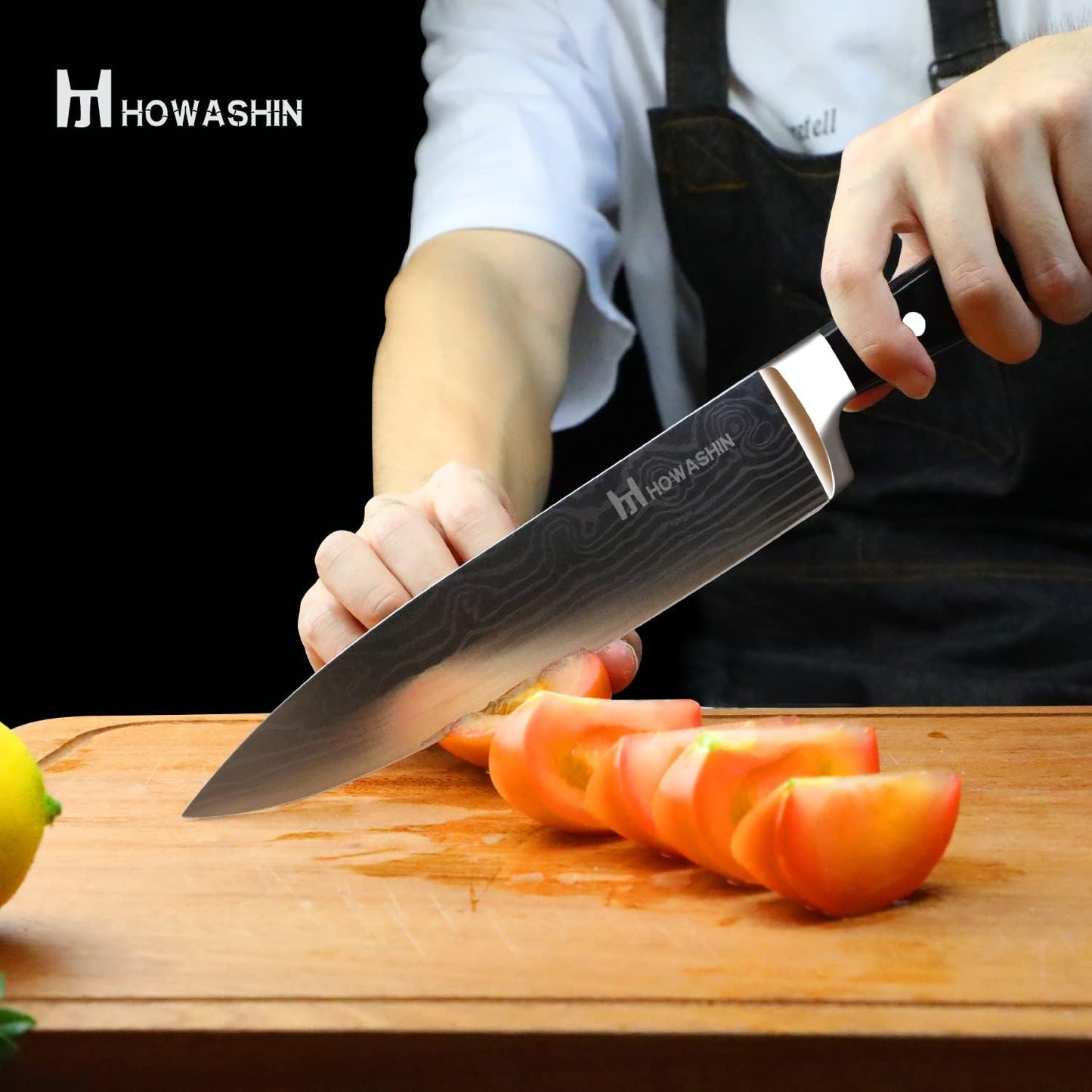 5 inch Utility Knife Sharp Professional Chef 's Knife German High Carbon Kitchen Knife Ergonomic Handle With Christmas Gift Box