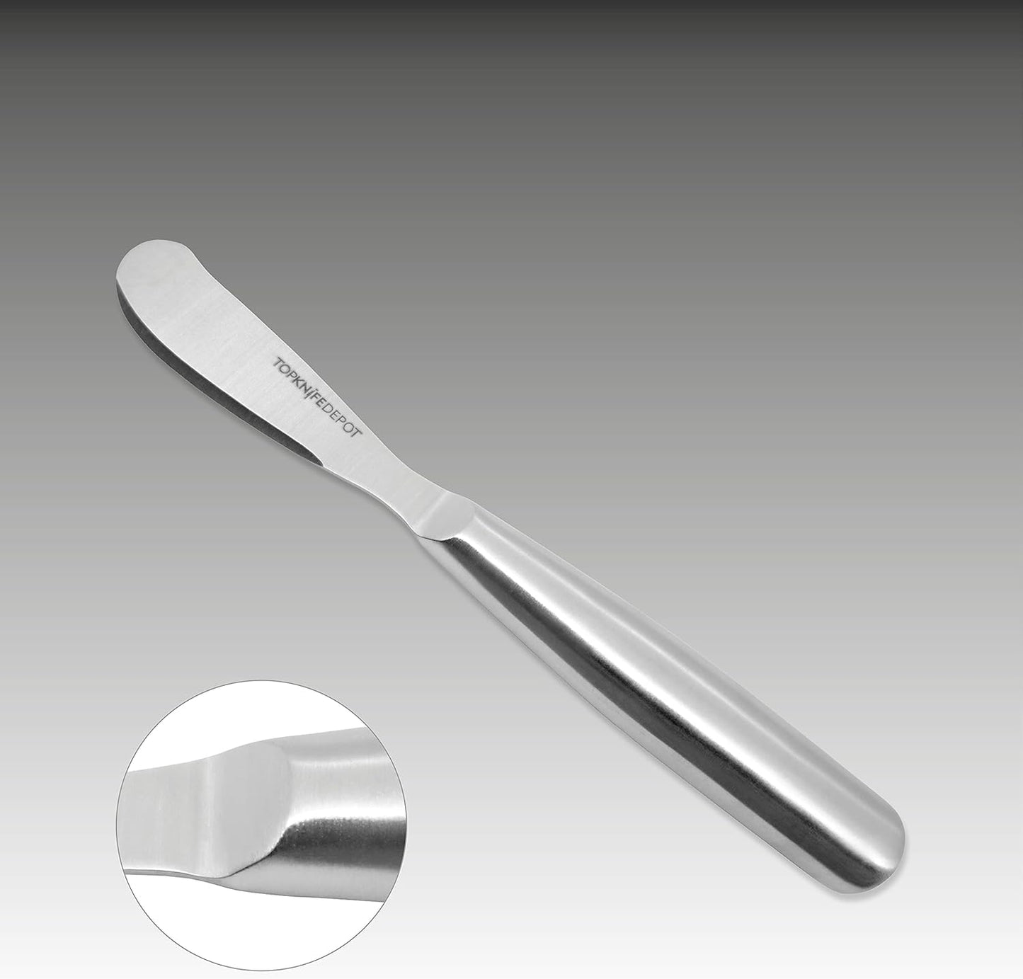 TopKnife 2-Pc Firm Cheese Knife Set - Magnetic Box Included