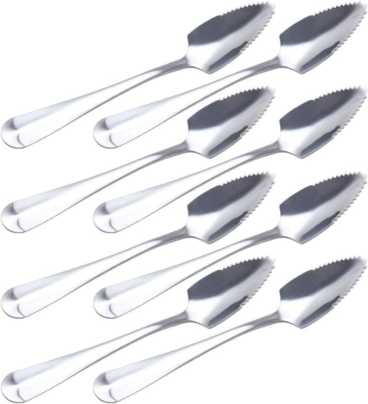 Grapefruit Spoons, Stainless Steel, 6-2/5-Inch, Set of 8