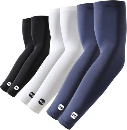 UV Sun Protection Arm Sleeves for Men Women, UPF 50+ Cooling Sun Sleeves to Cover Arms Sports Compression Covers