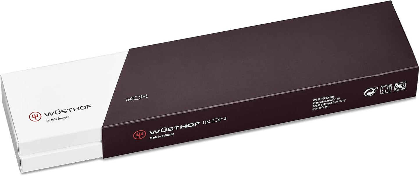 Wusthof IKON Honing Steel, 10", Brown