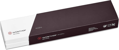 Wusthof IKON Honing Steel, 10", Brown