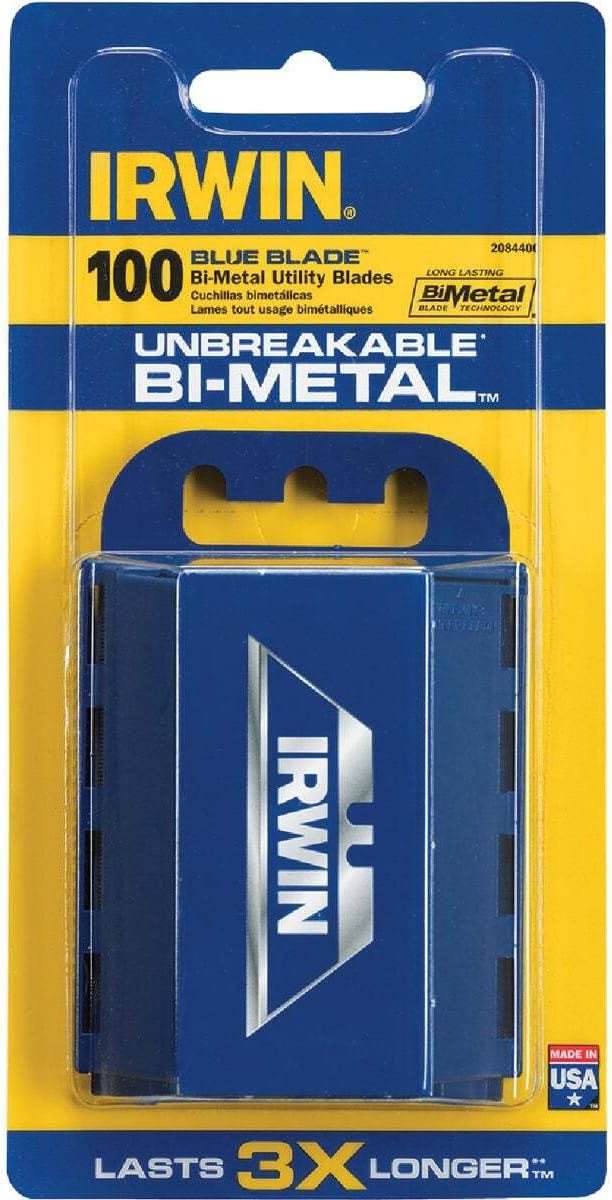 IRWIN 2083200 Utility Knife Carbon 100 Pack
