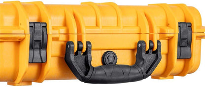 Monoprice Weatherproof/Shockproof Hard Case - Black Ip67 Level Dust and Water Protection Up to 1 Meter Depth with Customizable Foam, 10" x 9" x 7", 6.6 Liter