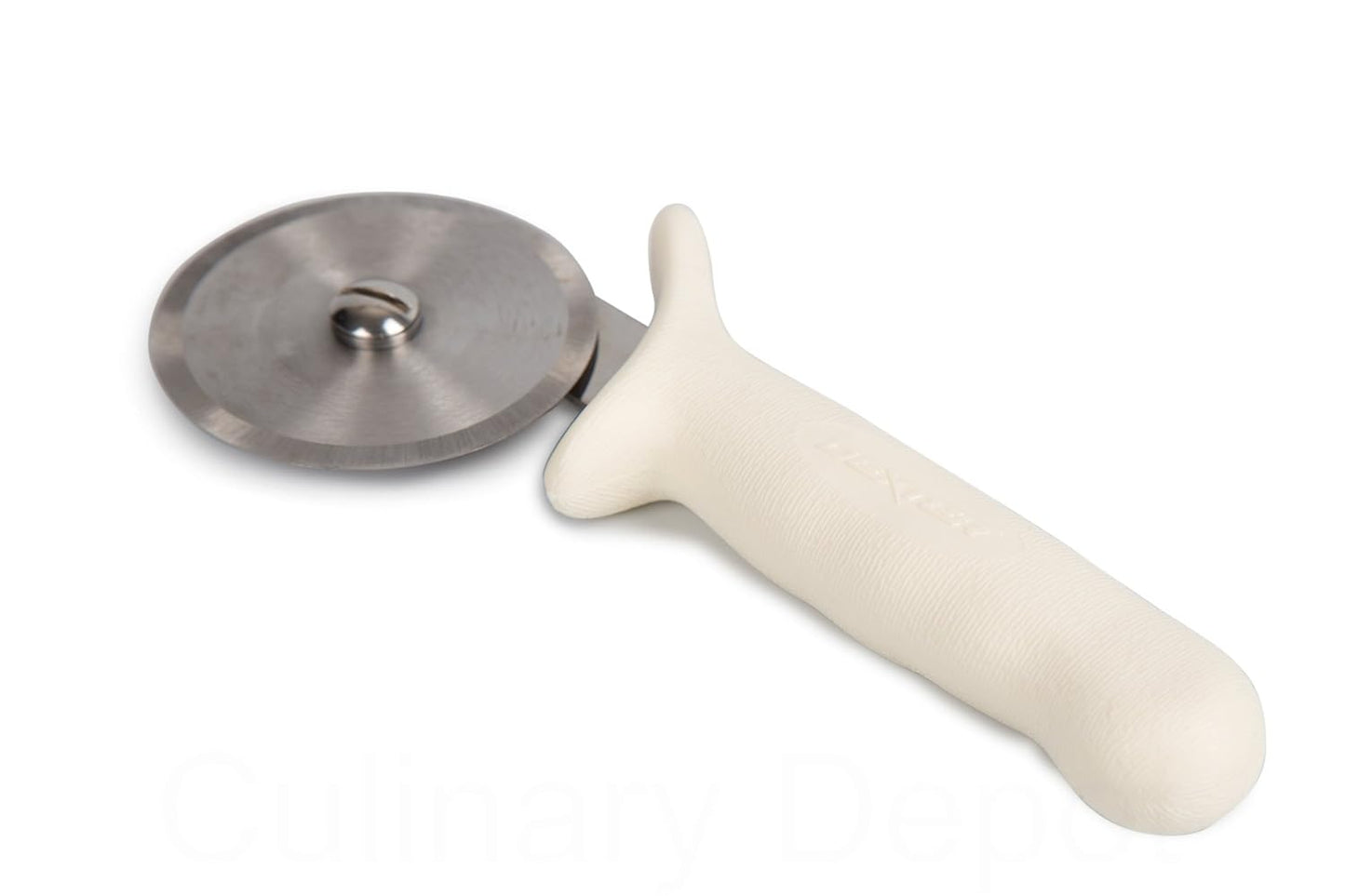 Dexter-Russell 4" Pizza Cutter, P177A-4PCP | SANI-SAFE Series, Stainless Steel Blade with Slip-Resistant Polypropylene Handle | Heavy-Duty Rotary Cutter for Pizza, Pastry & More | Made in USA