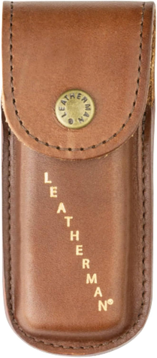 LEATHERMAN, Heritage Leather Snap Sheath for Multi-Tools, Brown, Medium