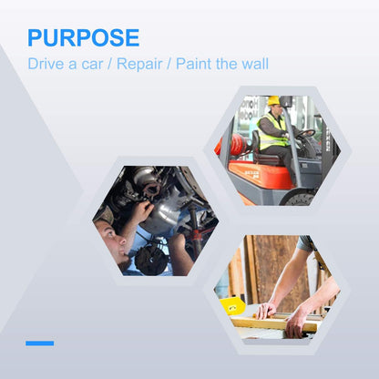 HANDLANDY Work Gloves for Men & Women, Utility Mechanic Working Gloves Touch Screen, Flexible Gardening Gloves for Yard