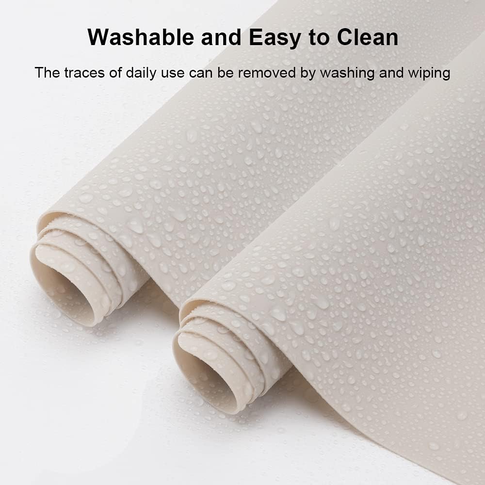 Extra Large Dark Green Countertop Mat - Silicone Table Kitchen Desk Mat - Non-Slip & Heat Resistant - Dinner Placemat Pastry Dough Rolling Mat - Colors A