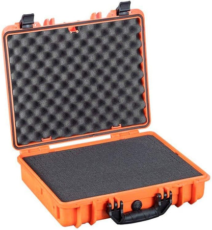 Monoprice Weatherproof/Shockproof Hard Case - Black Ip67 Level Dust and Water Protection Up to 1 Meter Depth with Customizable Foam, 10" x 9" x 7", 6.6 Liter