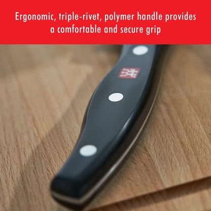 ZWILLING Twin Signature 11-Piece German Knife Set with Block, Razor-Sharp, Made in Company-Owned German Factory with Special Formula Steel perfected for almost 300 Years, Dishwasher Safe