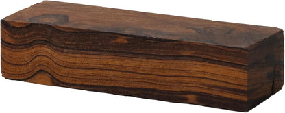 IECAP LLC Desert Ironwood Blanks (Burl Ball Pattern) — Grade A, Pack of 1 — Ironwood Blocks — Exotic Hardwood Lumber for Carving, Turning & DIY — Unfinished Wood Crafts — 5 1/8 x 1 3/4 x 1 1/4 in