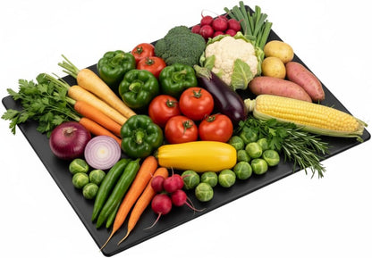 Big 30 x 18 Plastic Cutting Board - 3/4 Inch Thick for Meat, Game and Fish - Commercial Grade HDPP Poly with NSF Stamp, Weighs 13 Pounds, White