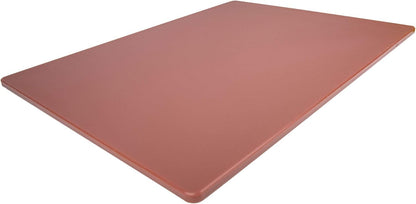 Thirteen Chefs Plastic Cutting Board - 18 x 12 x 0.5 Inch, Professional Grade HDPE, NSF Approved, Large Size and Dishwasher Safe